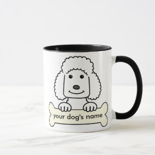 Personalisierter Pudel Tasse