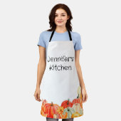 Personalisierter Pumpkin-Patch Schürze (Getragen)