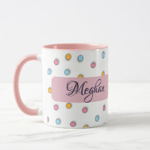 Personalisierter Punkte-Kaffee Tasse