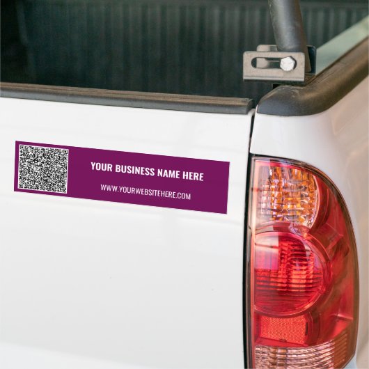 Personalisierter QR-Code Autoaufkleber Benutzerdef (Auf Lkw)