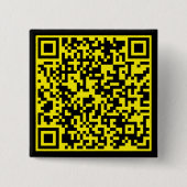 Personalisierter QR-Code Benutzerdefinierte URL Ge Button (Vorderseite)