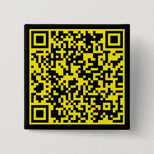 Personalisierter QR-Code Benutzerdefinierte URL Ge Button (Vorderseite)