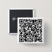 Personalisierter QR-Code Benutzerdefinierter URL-A Button (Vorne & Hinten)