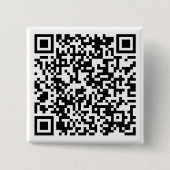 Personalisierter QR-Code Benutzerdefinierter URL-A Button (Vorderseite)