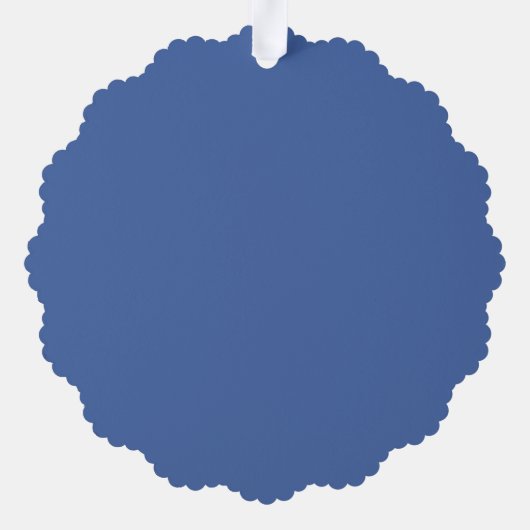 Personalisierter QR Code Benutzerdefinierter URL H Ornament Karte (Rückseite)