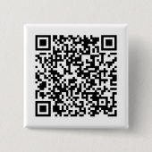 Personalisierter QR-Code Benutzerdefinierter URL-P Button (Vorderseite)