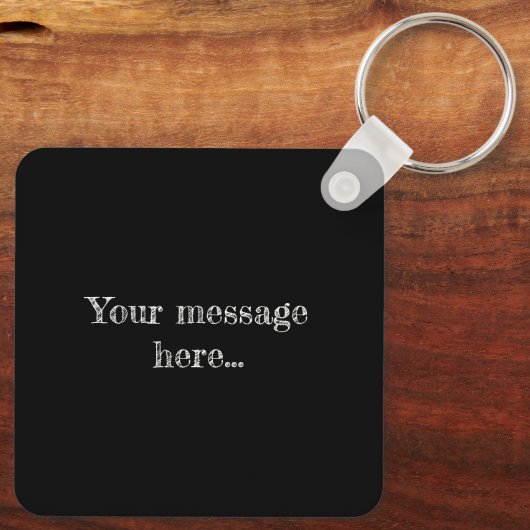 Personalisierter QR-Code-Rückgabekassette Schlüsselanhänger (Rückseite)