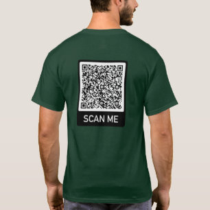 Personalisierter QR-Code-Scan-Info zu Ihrem T - Sh T-Shirt