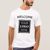 Personalisierter QR-Code Social Media Business Eve T-Shirt (Vorderseite)
