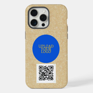 Personalisierter QR-Code und Logo iPhone 15 Pro Max Hülle
