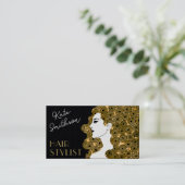 Personalisierter QR-Code und Social Media Visitenkarte (Stehend Vorderseite)