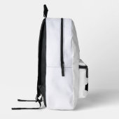 Personalisierter QR-Code – Willst du mich datieren Bedruckter Rucksack (Links)