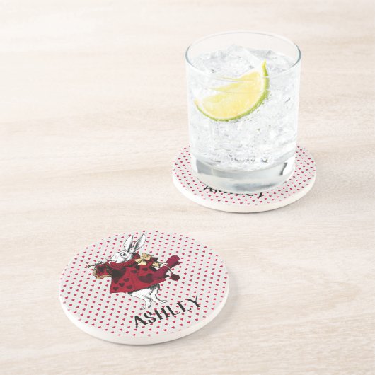 Personalisierter Queens Garb Getränkeuntersetzer (Seite)