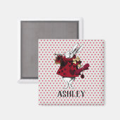 Personalisierter Queens Garb Magnet (Vorderseite/Rückseite)