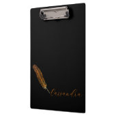 Personalisierter Quill Pen Klemmbrett (Links)