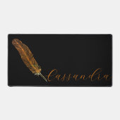 Personalisierter Quill Pen Schreibtischunterlage (Vorderseite)