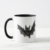 Personalisierter Quirky Halloween-Bat Tasse (Links)