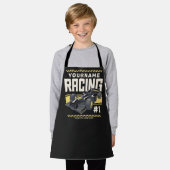 Personalisierter Racing Team Fast Race Car Treiber Schürze (Getragen)