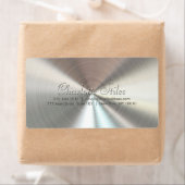 Personalisierter radialer Metallic-Look - Chrome (Insitu)