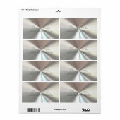 Personalisierter radialer Metallic-Look - Chrome (Vorne)