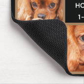 Personalisierter Rahmen für die Dog-Memorial-Erinn Mousepad (Ecke)