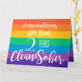 Personalisierter Rainbow-Gruß-Card Karte (Gelbe Blume)