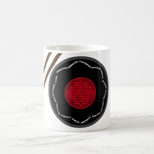 Personalisierter Ranker Judo Kaffeetasse (Mittel)