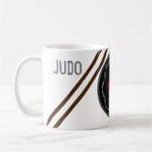 Personalisierter Ranker Judo Kaffeetasse (Links)