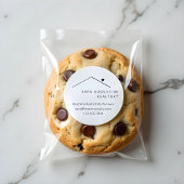 Personalisierter Realtor-Sticker Runder Aufkleber