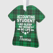 Personalisierter Rechnungslegungsschüler — kein Le Ornament (Vorderseite)