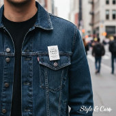 Personalisierter rechteckiger Button – Fügen Sie I