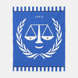 Personalisierter Rechtsanwalt Fleecedecke