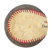 Personalisierter Red Baseball Coach Danke (Vorderseite Links)