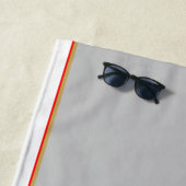 Personalisierter Red Camaro Speed Shop Strandtuch (Beispiel)