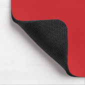 Personalisierter Red Desk Mouse Pad Mousepad (Ecke)
