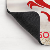 Personalisierter Red Dragon Mouse Pad Mousepad (Ecke)