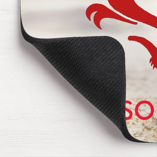 Personalisierter Red Dragon Mouse Pad Mousepad (Ecke)