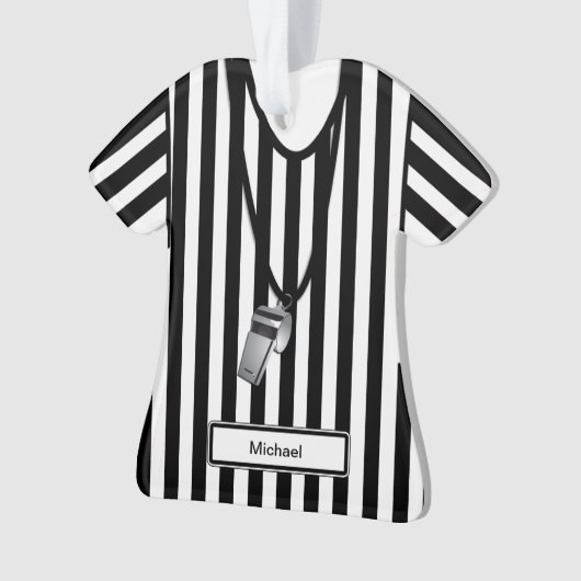 Personalisierter Referent mit Pfeife Ornament (Vorderseite)