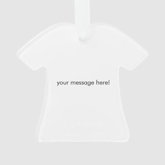 Personalisierter Referent mit Pfeife Ornament (Rückseite)