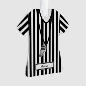 Personalisierter Referent mit Pfeife Ornament (Vorderseite)