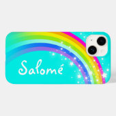 Personalisierter Regenbogen-Aquarium-Gehäuse Case-Mate iPhone Hülle (Rückseite (Horizontal))