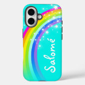 Personalisierter Regenbogen-Aquarium-Gehäuse Case-Mate iPhone Hülle (Rückseite)