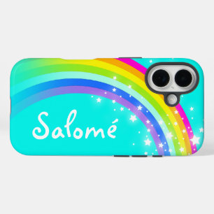 Personalisierter Regenbogen-Aquarium-Gehäuse iPhone 16 Hülle