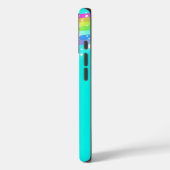 Personalisierter Regenbogen-Aquarium-Gehäuse Case-Mate iPhone Hülle (Rückseite / Links)