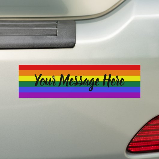 Personalisierter Regenbogen-Autoaufkleber Autoaufkleber (Auf Auto)