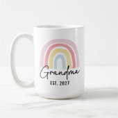 Personalisierter Regenbogen-Becher als Geschenk fü Kaffeetasse (Links)