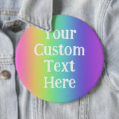 Personalisierter Regenbogen-Button-On-Button Button (Beispiel)
