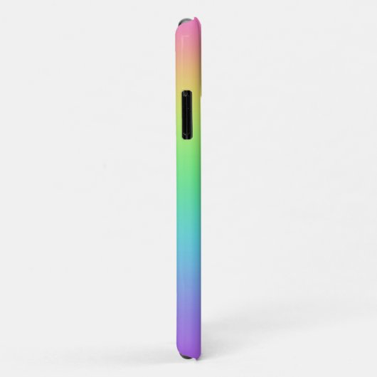 Personalisierter Regenbogen Case-Mate iPhone Hülle (Hinten/Rechts)
