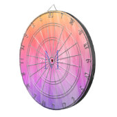 Personalisierter Regenbogen Dartscheibe (Vorderseite rechts)