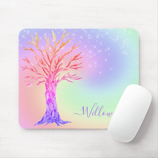 Personalisierter Regenbogen Mousepad (Mit Mouse)